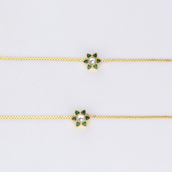 Charvika Kundan Anklet