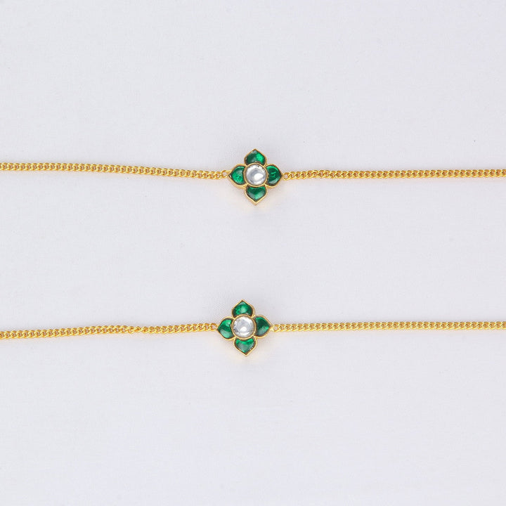Charvitha Kundan Anklet