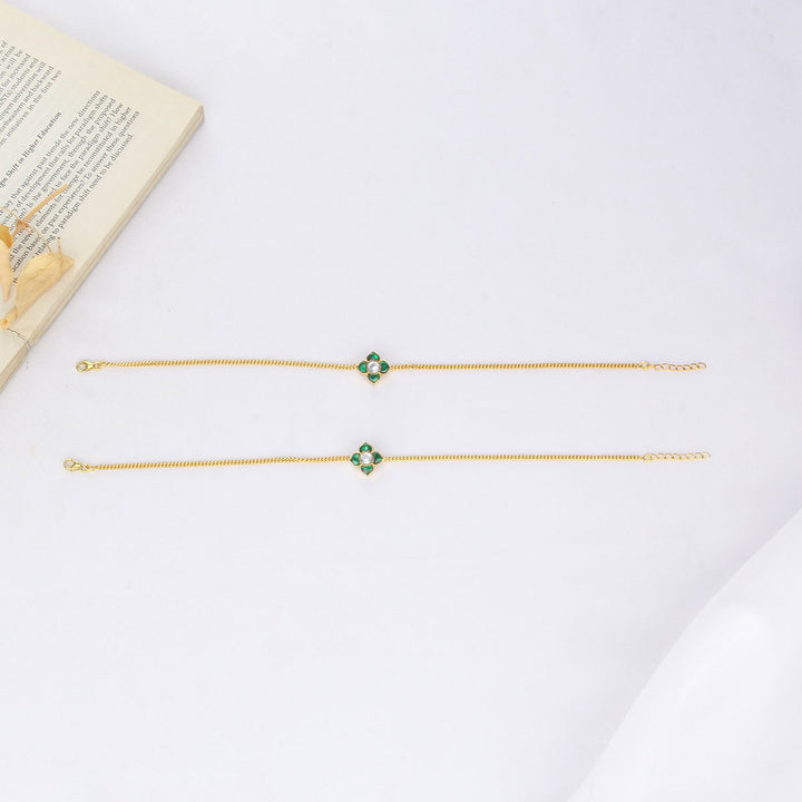 Charvitha Kundan Anklet