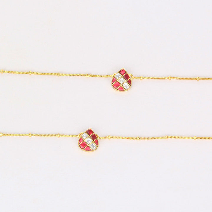 Saanvi Kundan Anklet