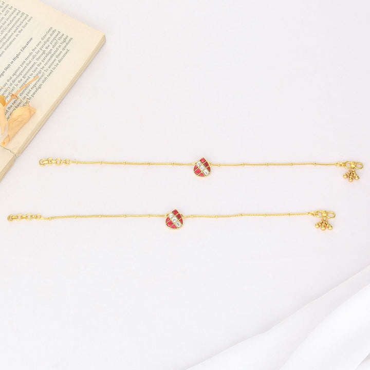 Saanvi Kundan Anklet