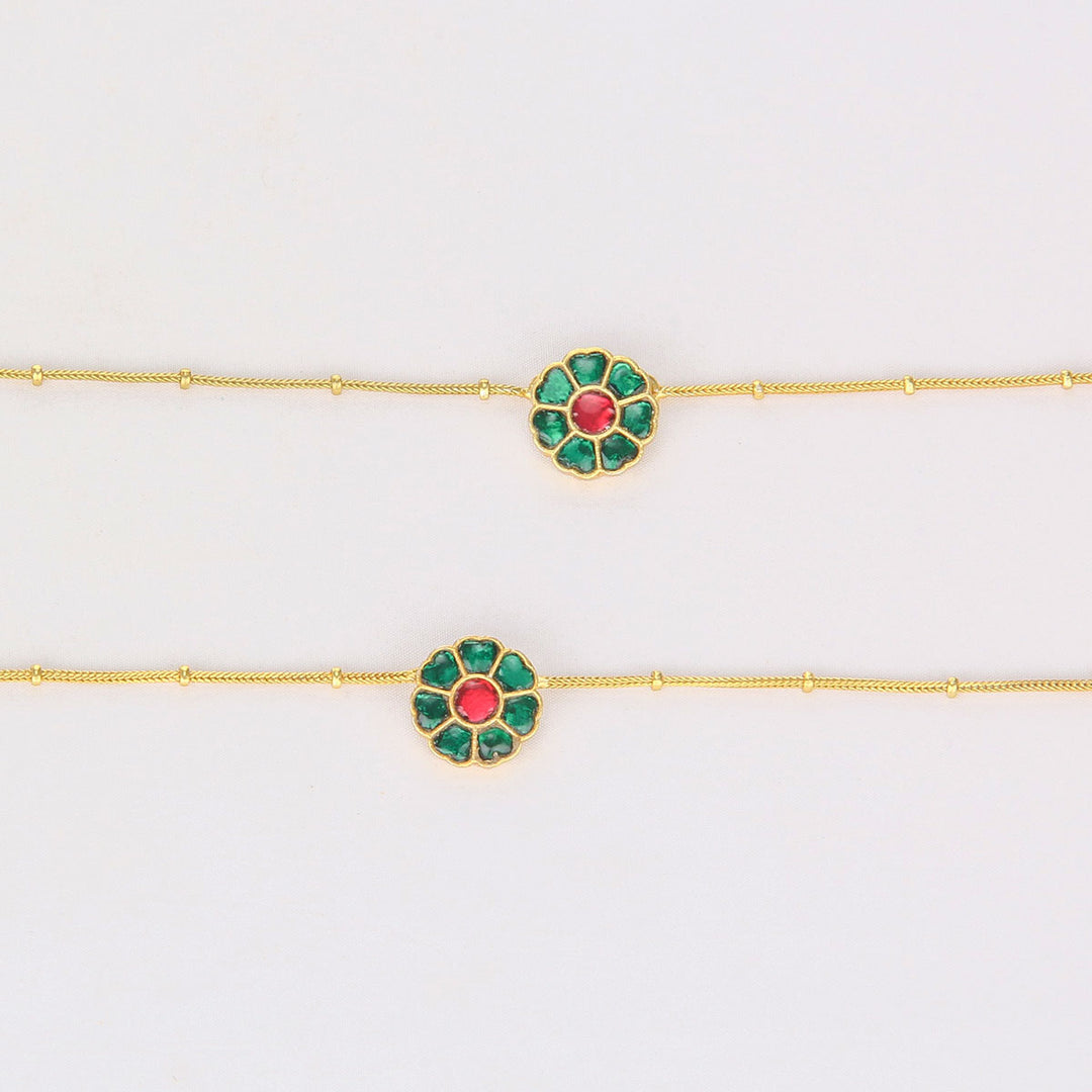 Ishnavi  Kundan Anklet