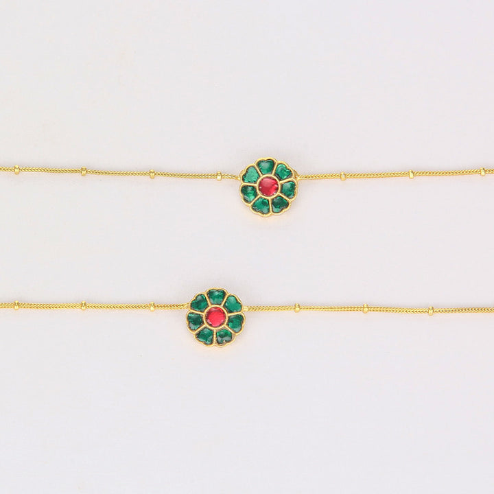 Ishnavi  Kundan Anklet