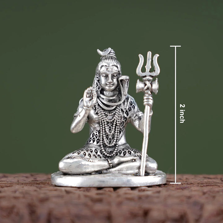 Lord Shiva 3D Solid Idol