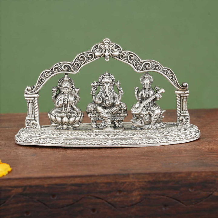 Laxmi Ganesh Saraswati 2D Idol