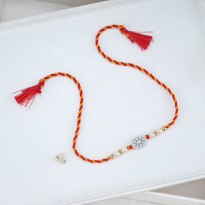 Shining Silver Rakhi