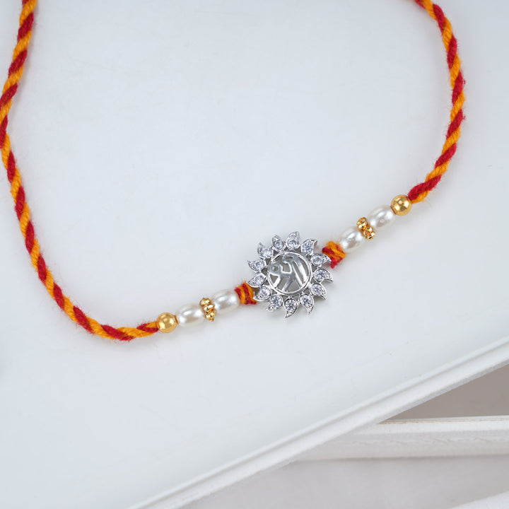 Shri Silver Rakhi