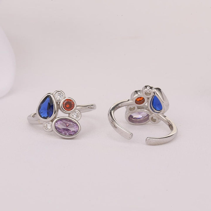 Multi Charm Toe Ring