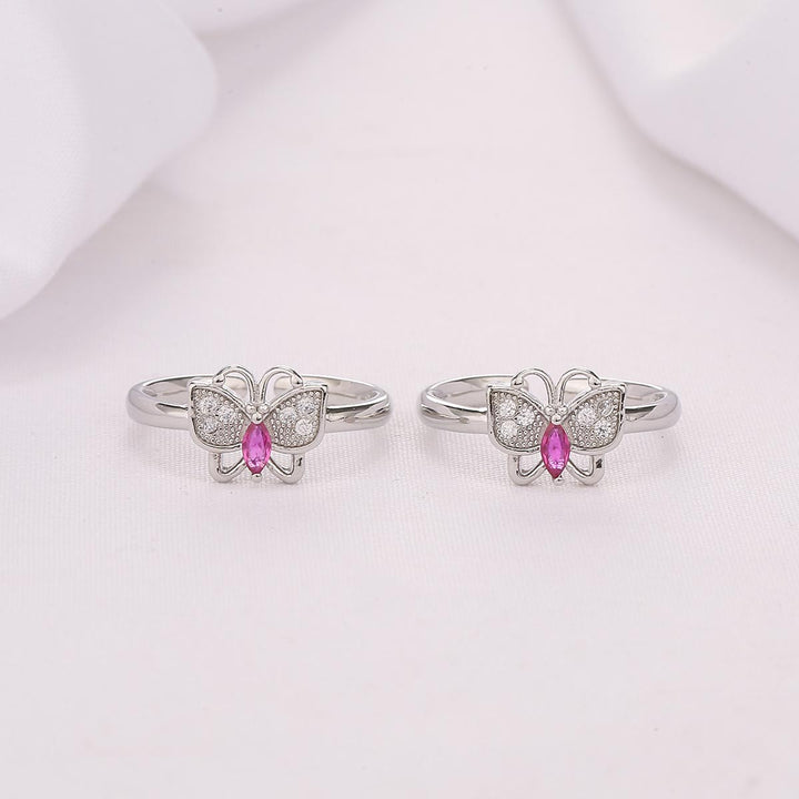 Butterfly Toe Ring
