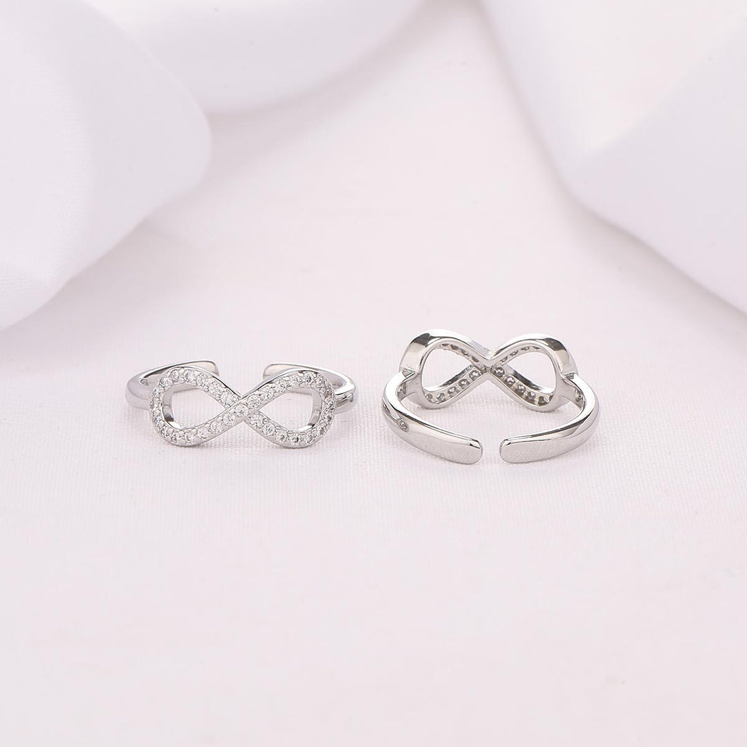 Infinity Toe Ring