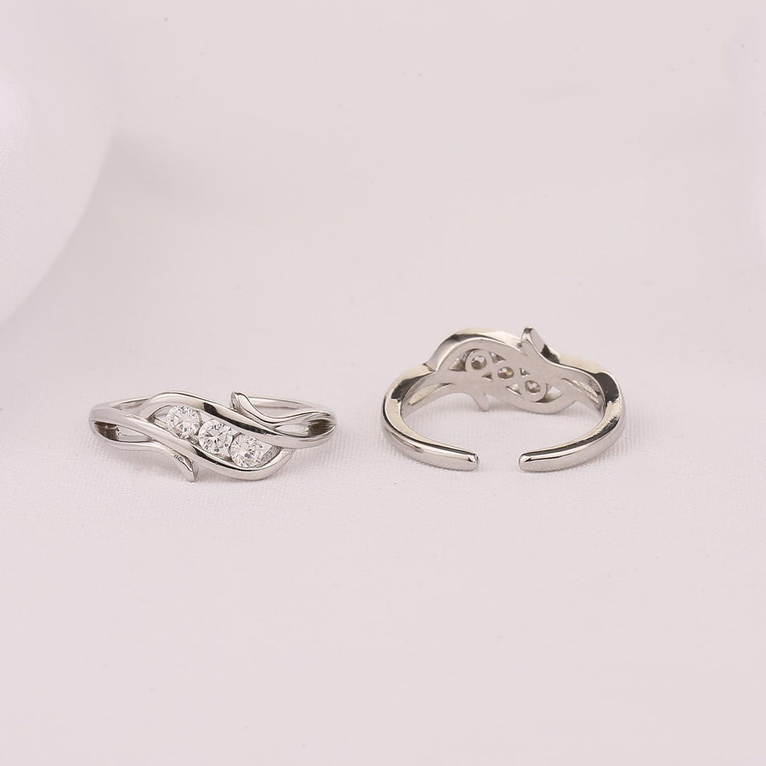 Lekha Silver Toe Ring