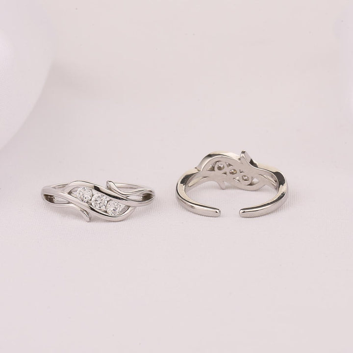 Lekha Silver Toe Ring