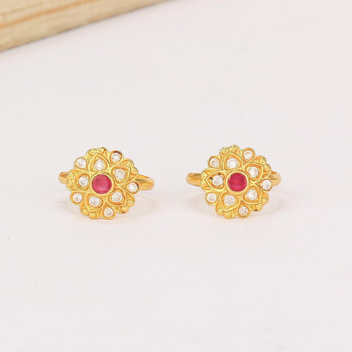 Royal Glow Toe Ring