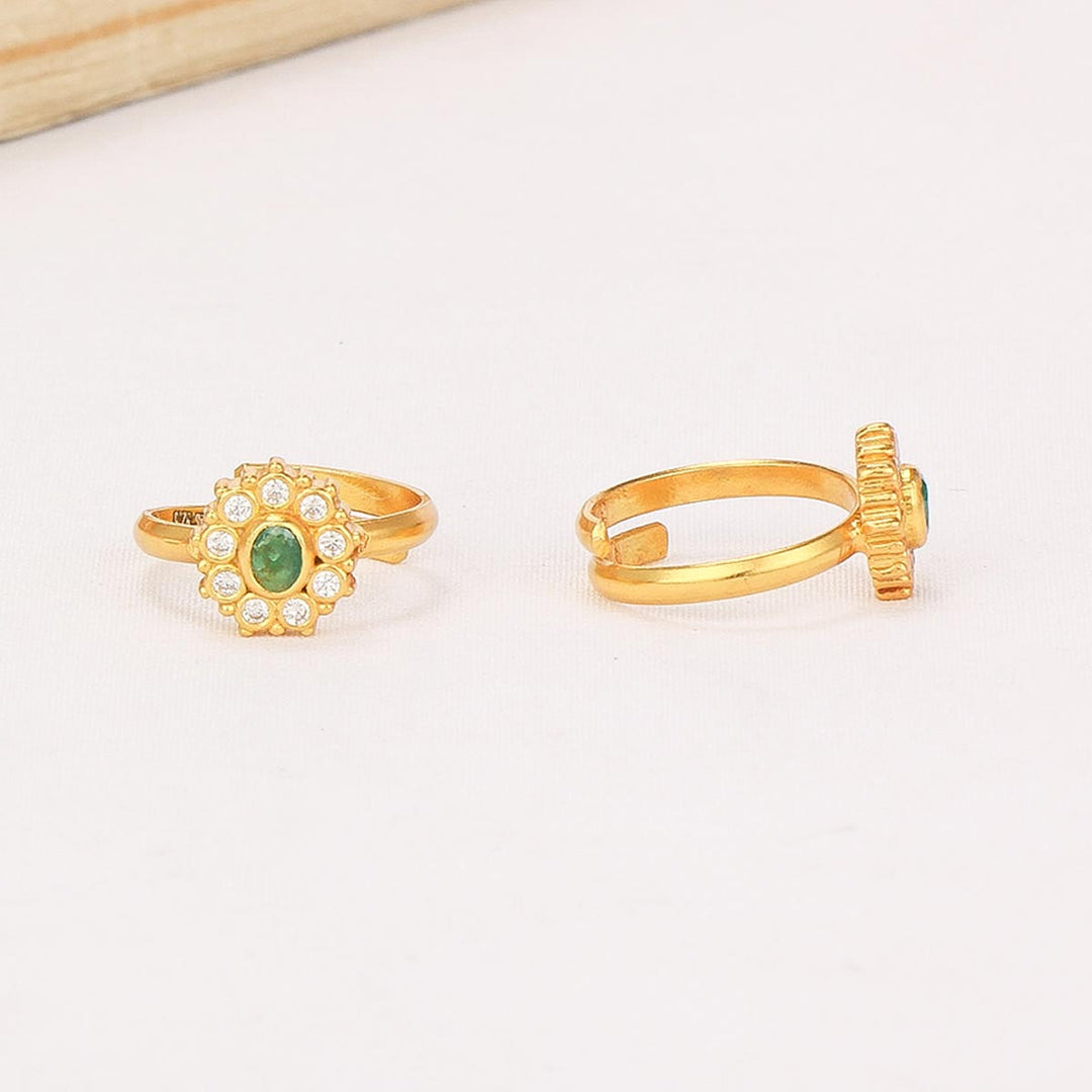 Zinnia Toe Ring