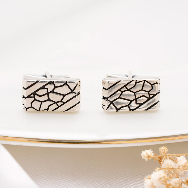 Parallel Strips Cufflinks