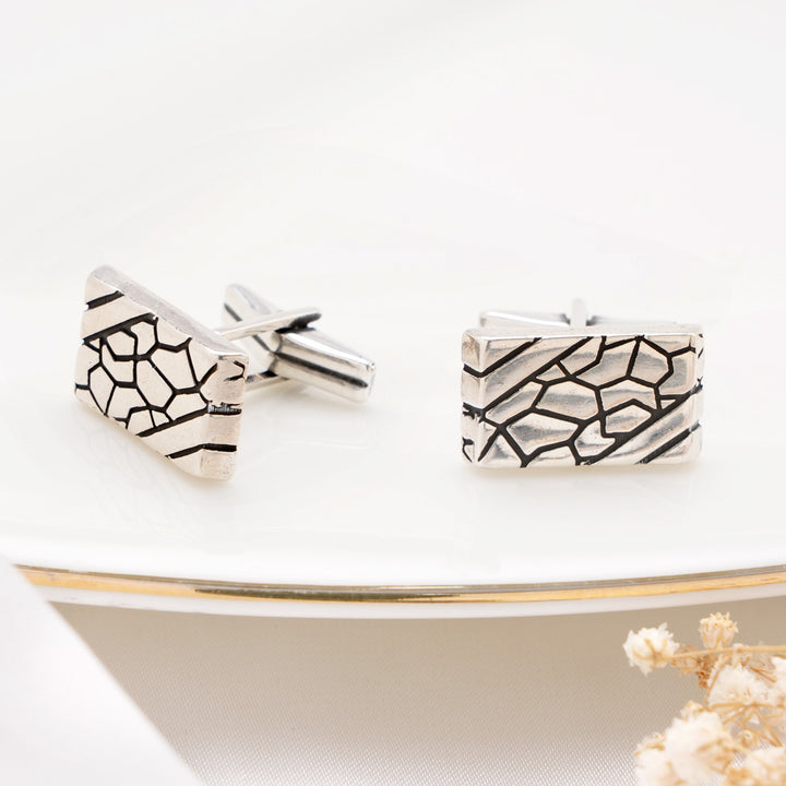 Parallel Strips Cufflinks