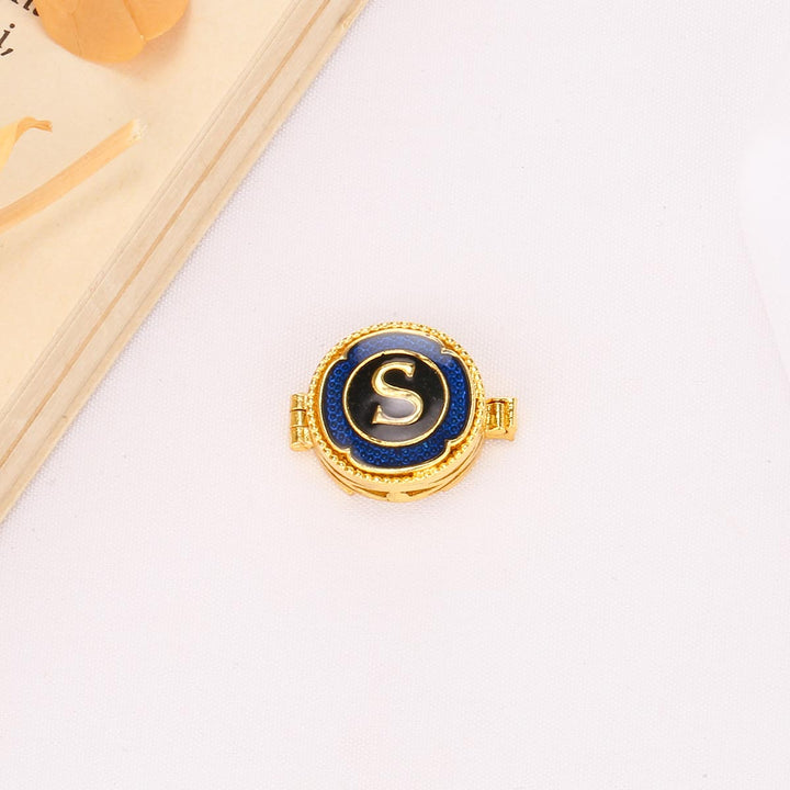 Stylish "S" Shirt Button Clip