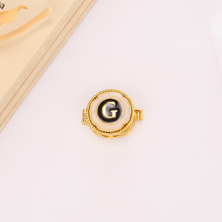 Dazzle Shirt Button Clip