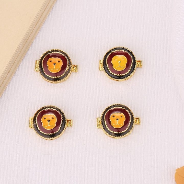 LionKing Shirt Button Clips