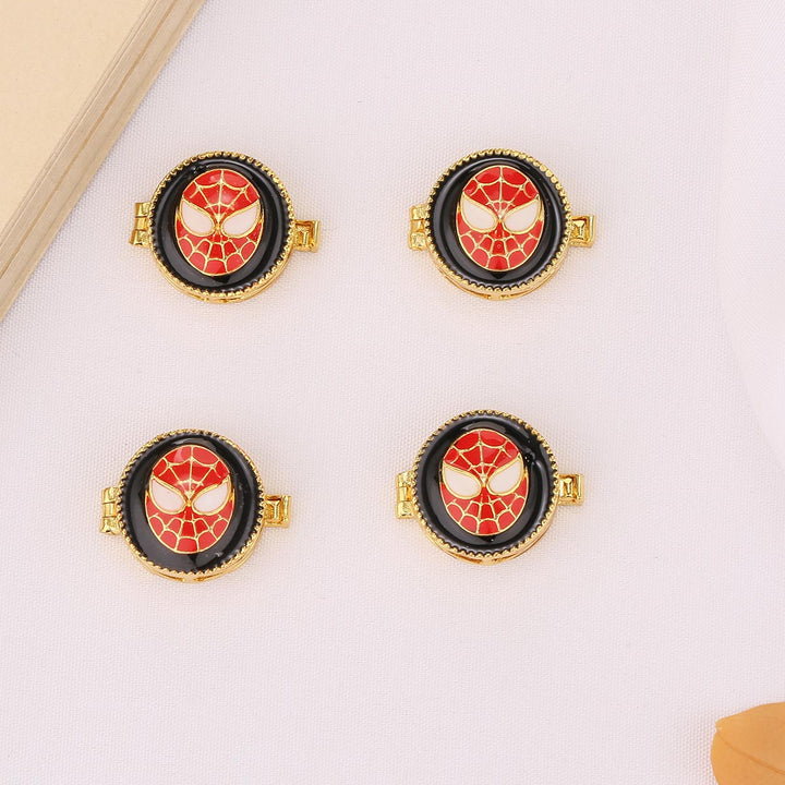 SpiderMen's Shirt Button Clips