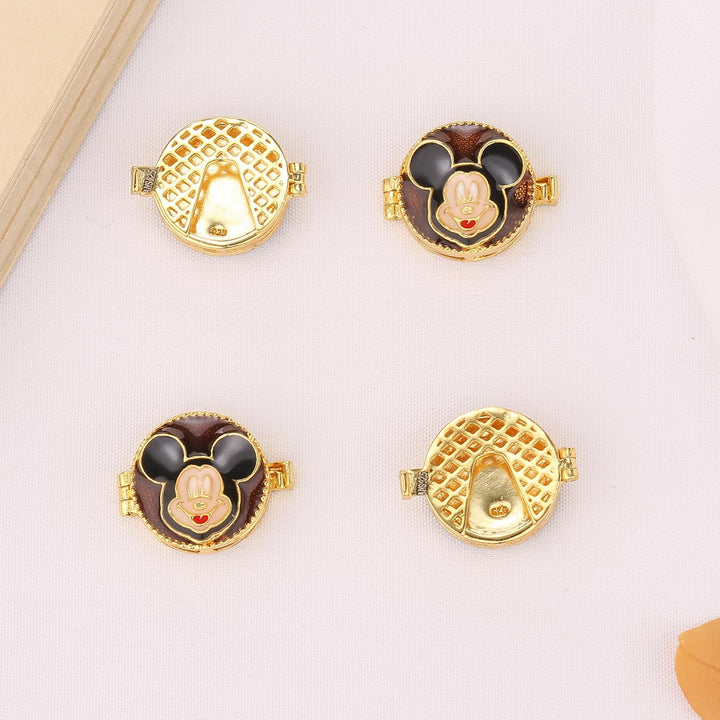 Micky Mouse Shirt Button Clips