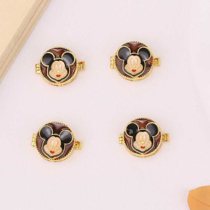 Micky Mouse Shirt Button Clips