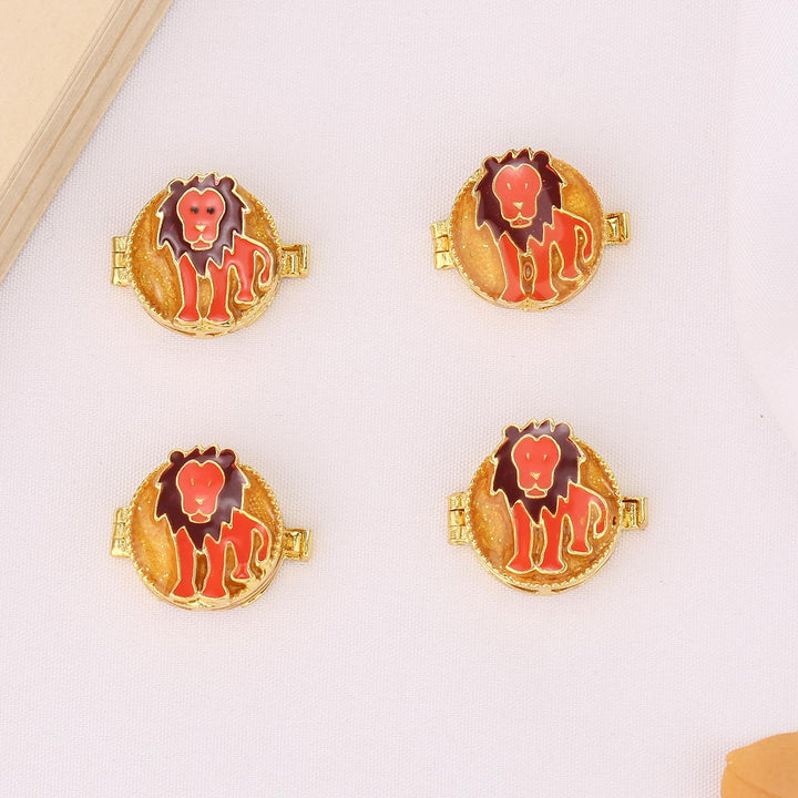 Brave Lion Shirt Button Clips