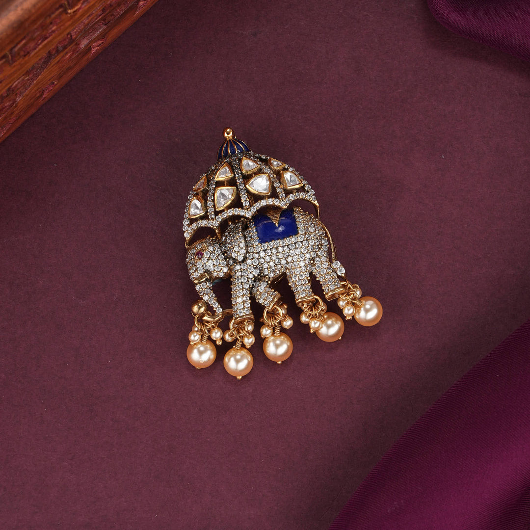 Royal Elephant Brooch Pin