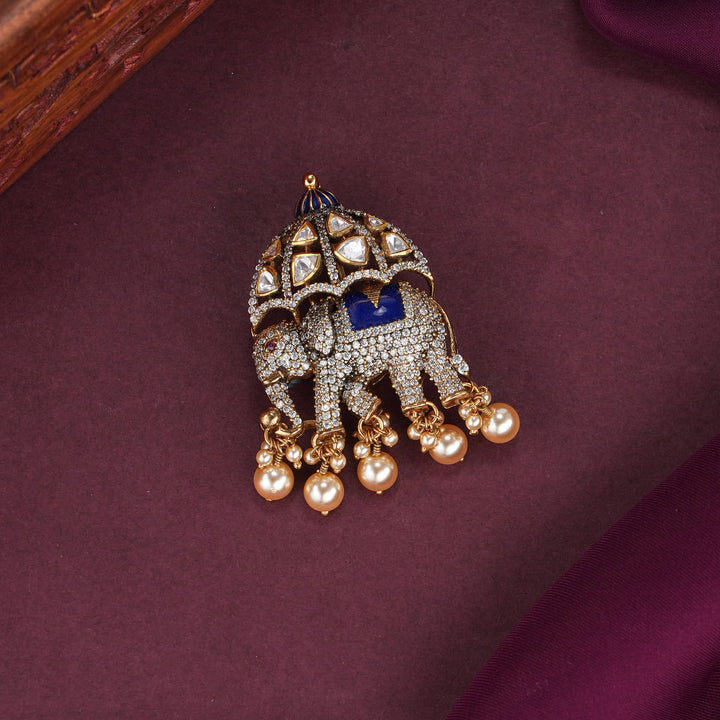 Royal Elephant Brooch Pin