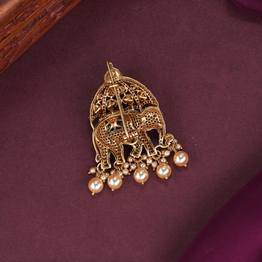 Royal Elephant Brooch Pin