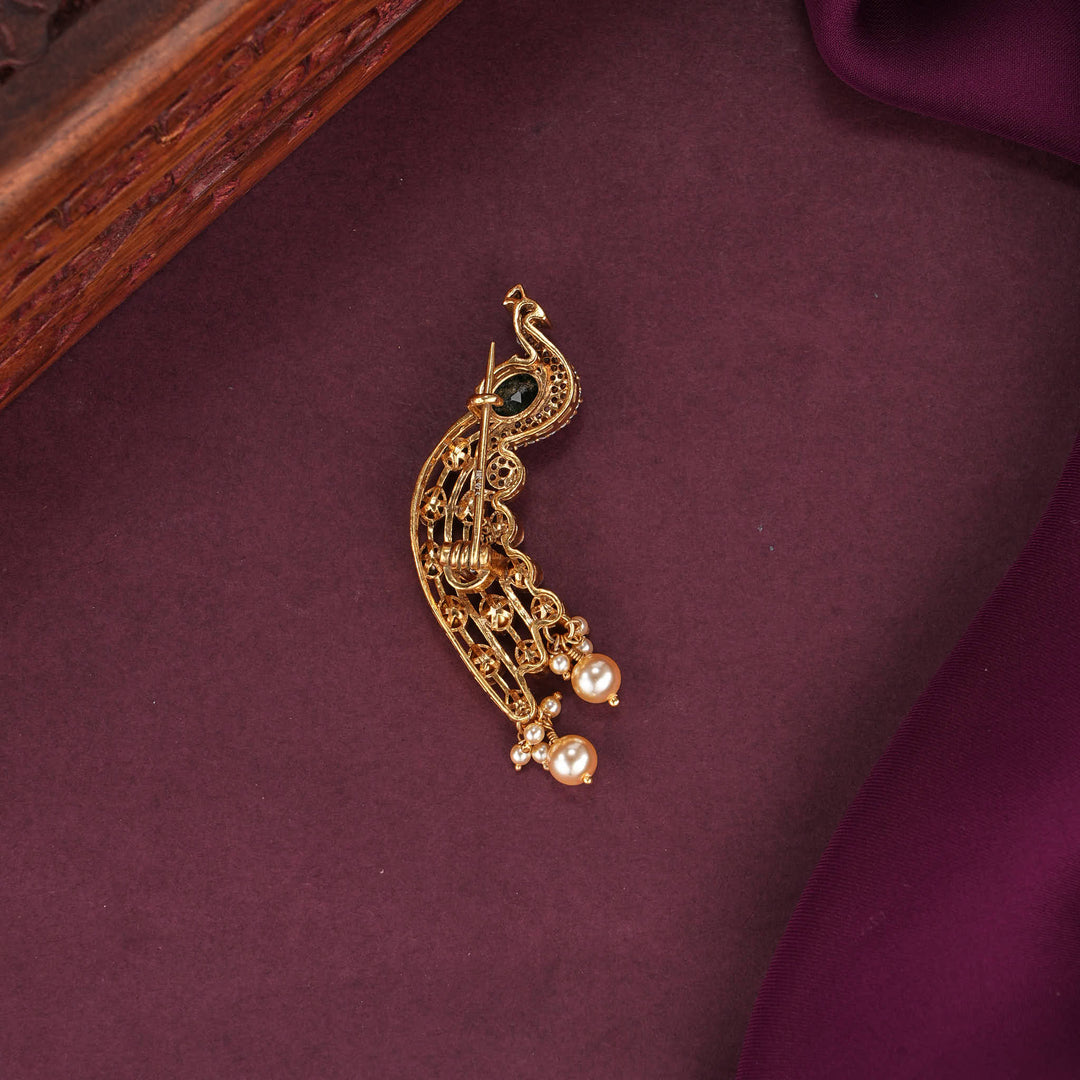Peacock Brooch Pin