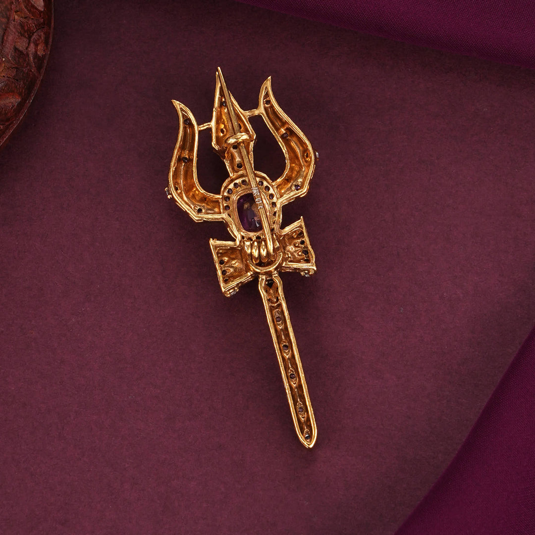Divine Glow Men's Brooch Pin