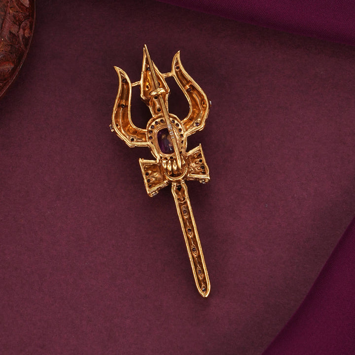 Divine Glow Men's Brooch Pin
