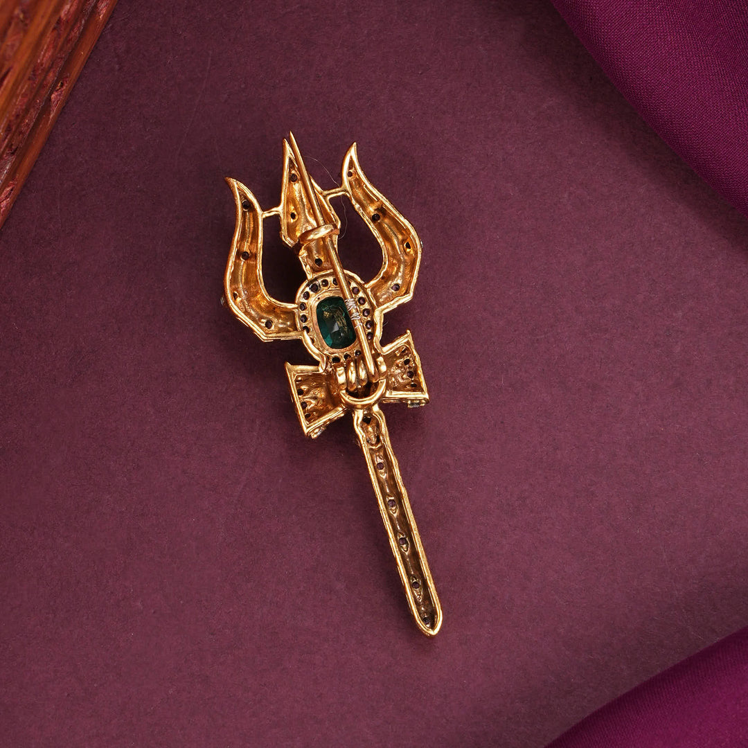 Auspicious Men's Brooch Pin