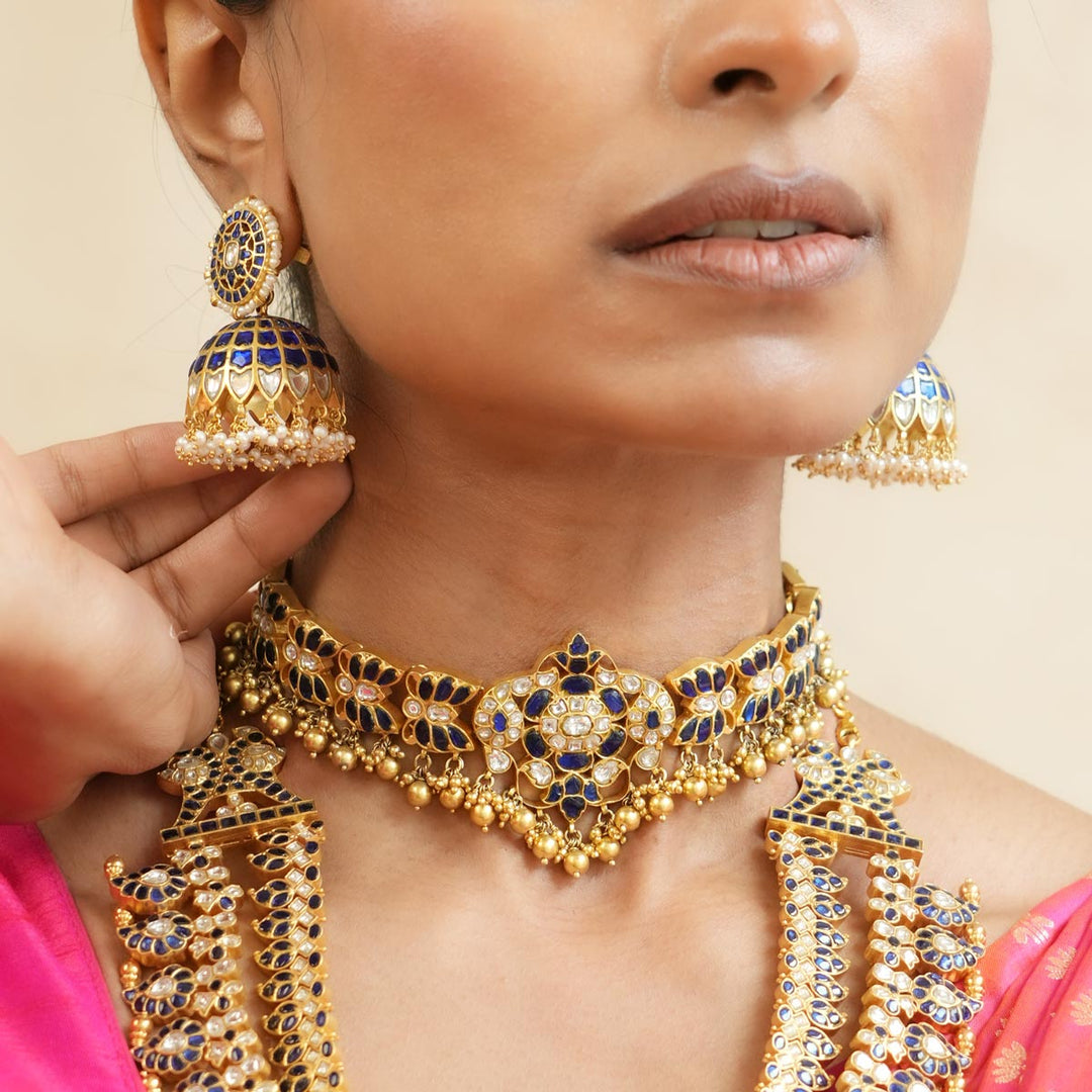 Rehana Kundan Choker Necklace