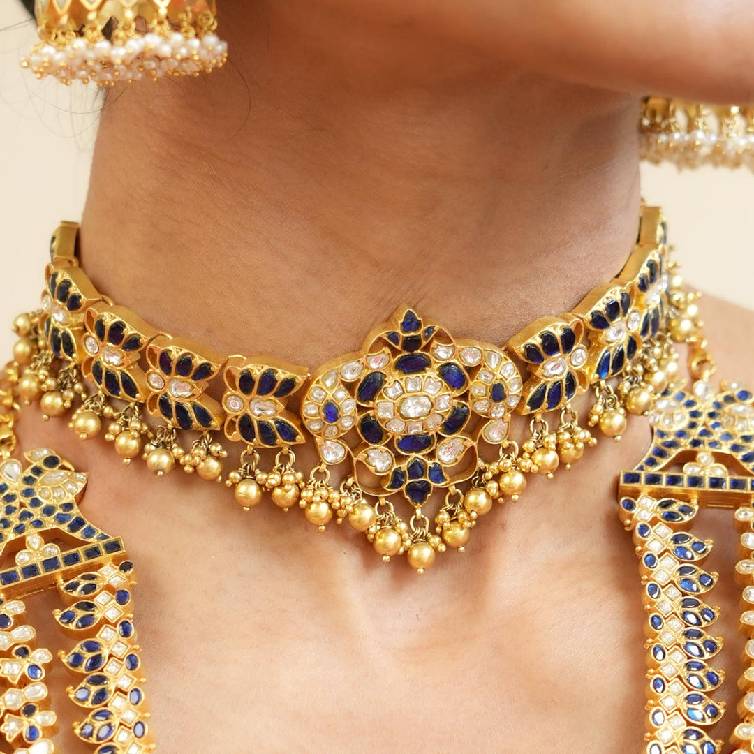 Rehana Kundan Choker Necklace