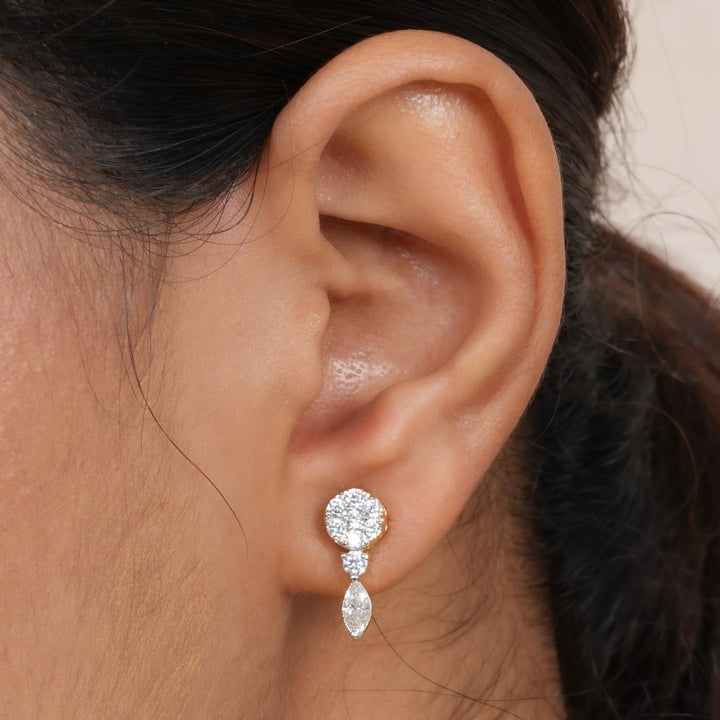 Pretiest Mangalsutra Chain With Earrings