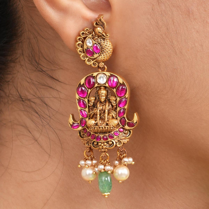 Sarmilla Nagas Nakshi Earrings