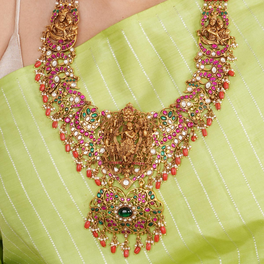 God Adidev Long Necklace