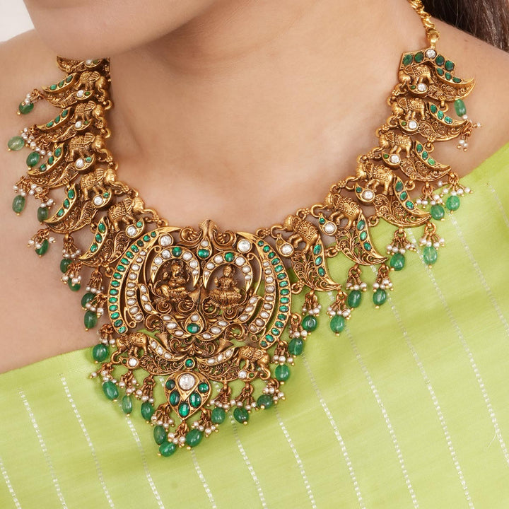 Lakshmi Vinayaga Short Necklace