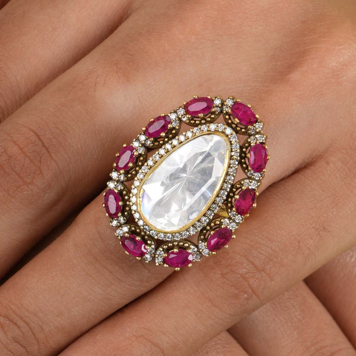 Pranika Pinkish Ring
