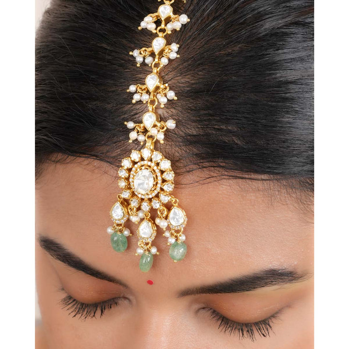 Sahana Stone Maangtikka