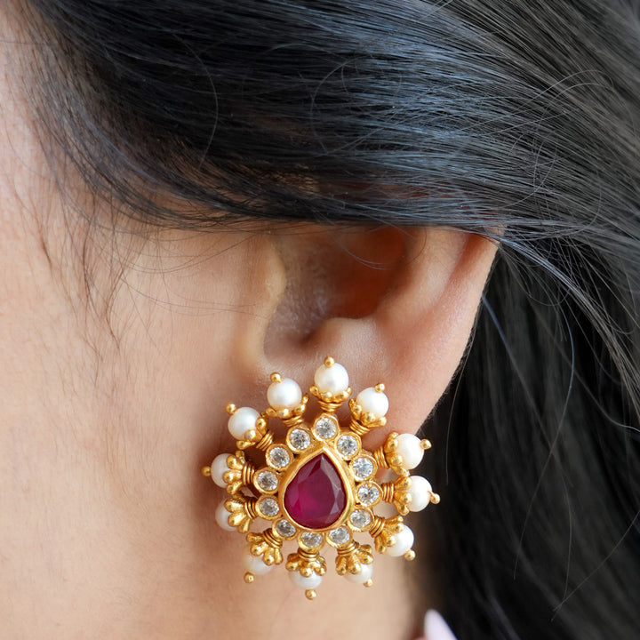 Hirani Stone Studs