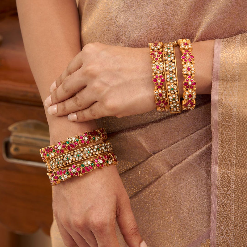 Kundan Bangles