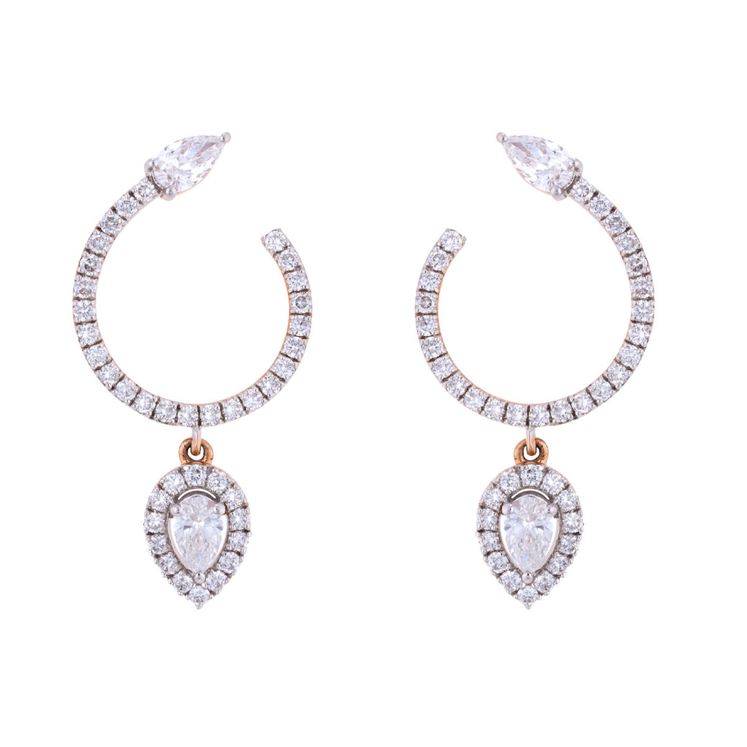 Trinity Lab Grown Diamond Earrings