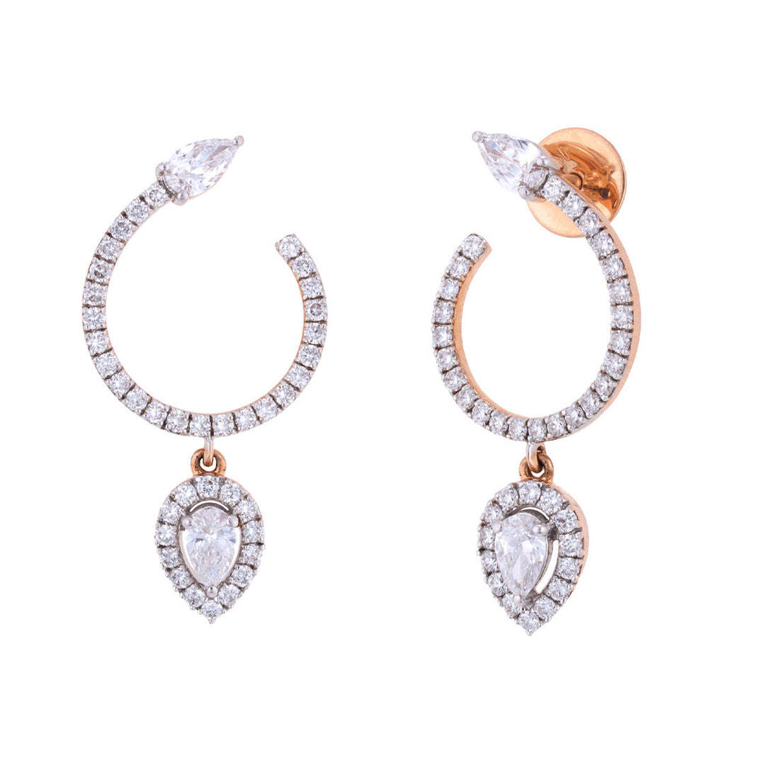 Trinity Lab Grown Diamond Earrings