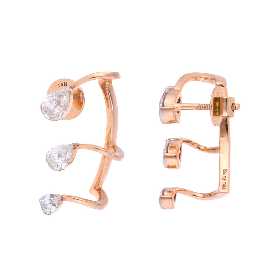 Zynika Laboratory Grown Diamond Earrings