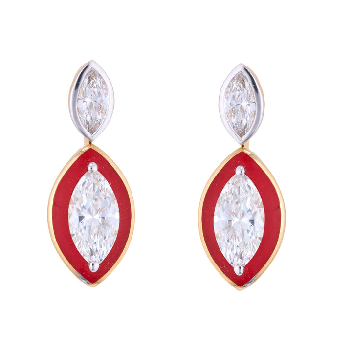 Catch Drop Lab Grown Diamond Earrings