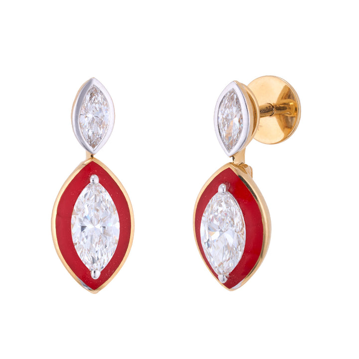 Catch Drop Lab Grown Diamond Earrings