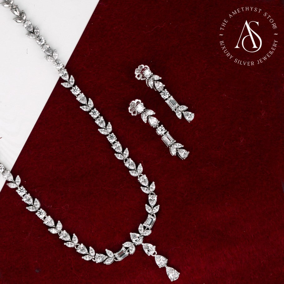 Leaf Necklace set